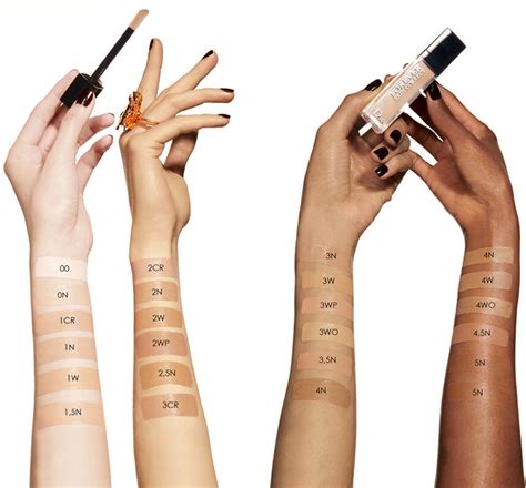 dior concealer colors